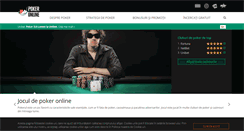 Desktop Screenshot of jocuripokeronline.com