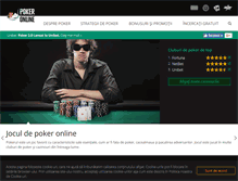 Tablet Screenshot of jocuripokeronline.com